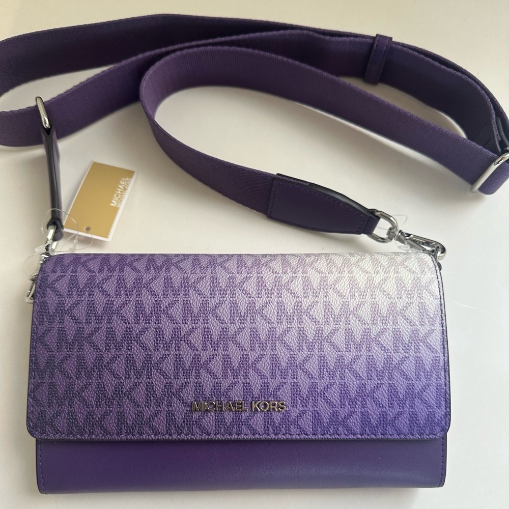 Michael Kors Ombre Purple Crossbody Bag